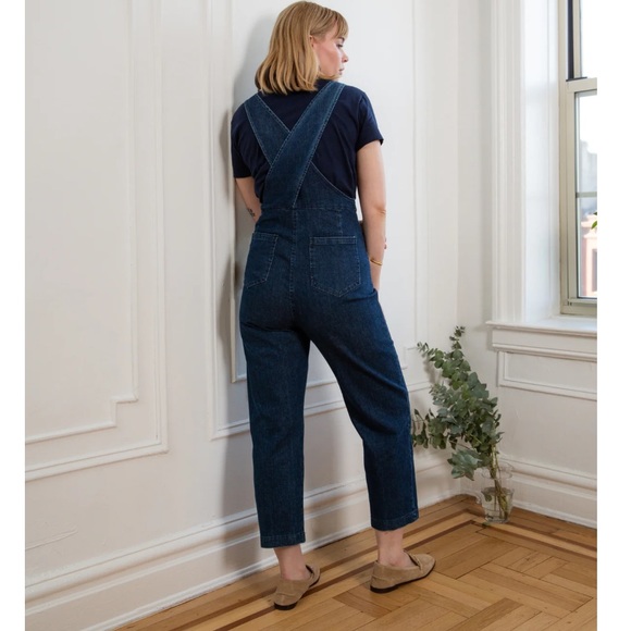 Loup Denim Rhoda Overalls Jumpsuit - Picture 2 of 15
